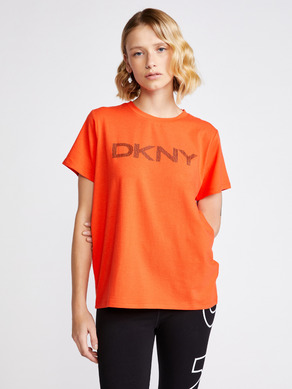 DKNY Striped Logo Тениска