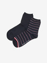 Tommy Hilfiger Short Sock Preppy Чорапи 2 чифта
