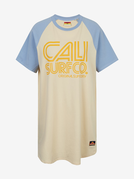 SuperDry Cali Surf Raglan Tshirt Dress Рокля
