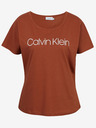 Calvin Klein Core Logo Open Neck T-shirt
