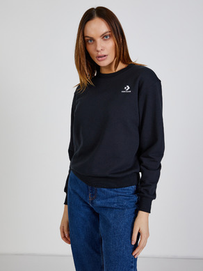 Converse Embroidered French Terry Crew Sweatshirt