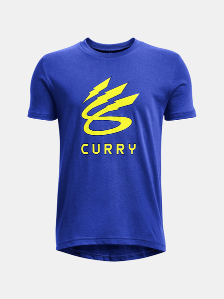 Under Armour UA Curry Lightning Logo SS Тениска детски