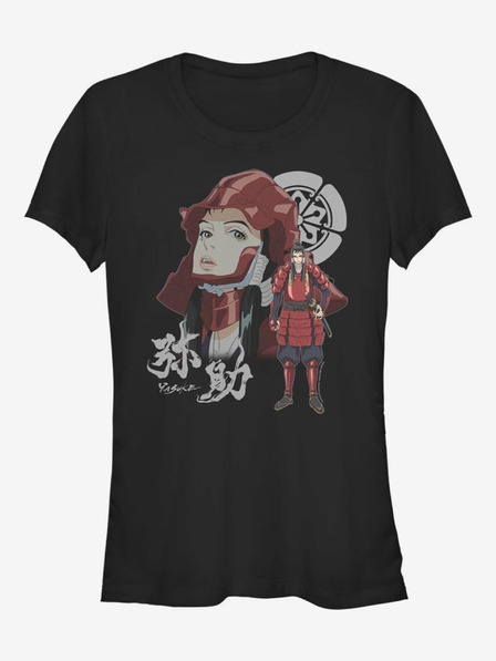 ZOOT.Fan Netflix Red Samurai Yasuke T-shirt