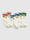 GAP Gap & Smiley® 3 чифта детски чорапи