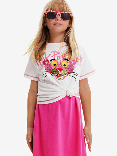 Desigual Pink Panther Тениска детски