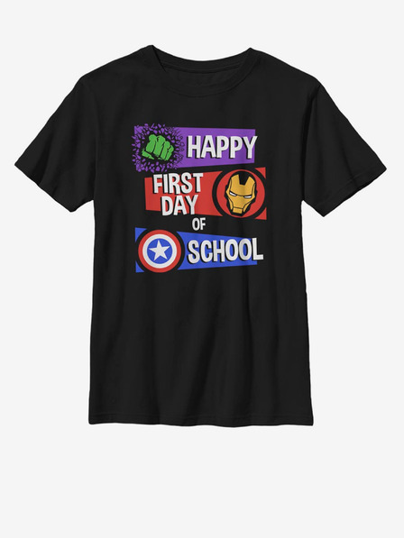 ZOOT.Fan Marvel Happy First Day Of School Тениска детски